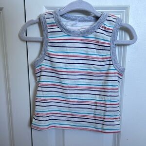 Striped Sleeveless Tank Top